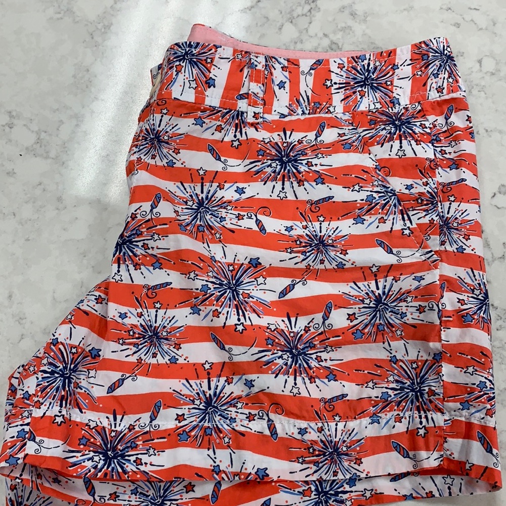 Gently used Lilly 4th of July Shorts size 12
